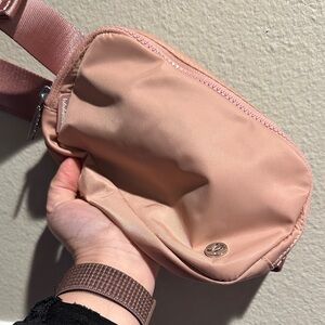 Lululemon Light Pink Crossbody Bag Like New